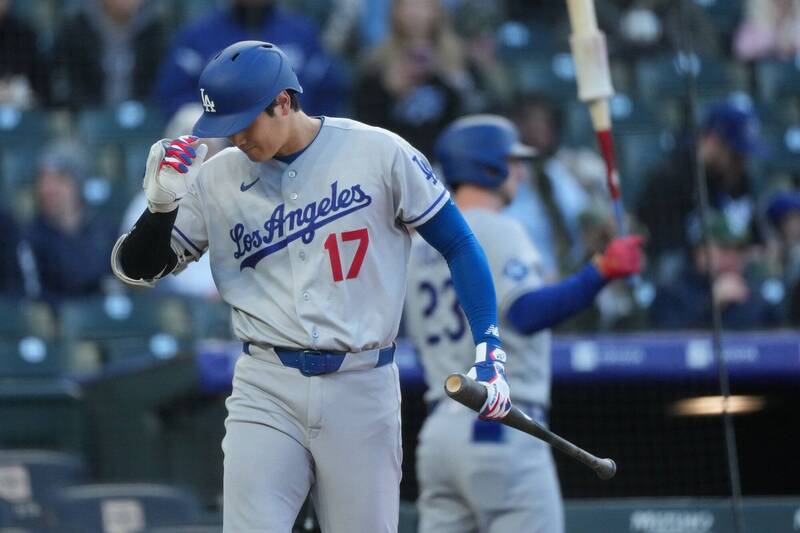 道奇日本超級巨星大谷翔平不只場上表現吸睛，場下也經常有暖舉行動。（美聯社）