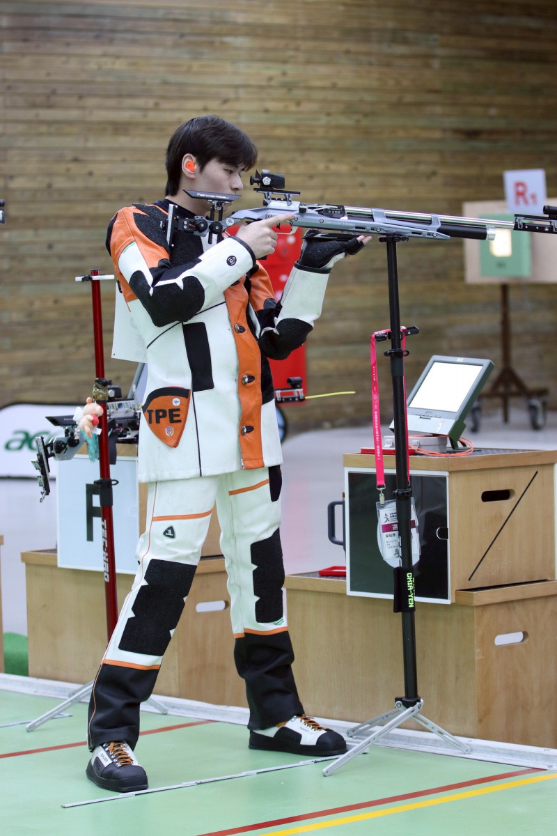 北市大宋佳彥一日雙金。（全大運辦公室提供）