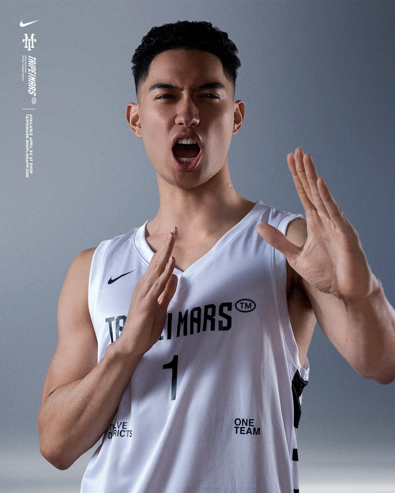 台北台新戰神攜手國際運動品牌NIKE推出「台北戰神 x NIKE競化系列」服飾。（台北台新戰神提供）