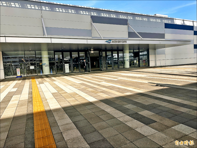 日本愛知縣國際會展中心將作為5個亞運項目的舉辦場地。（特派記者盧養宣攝）