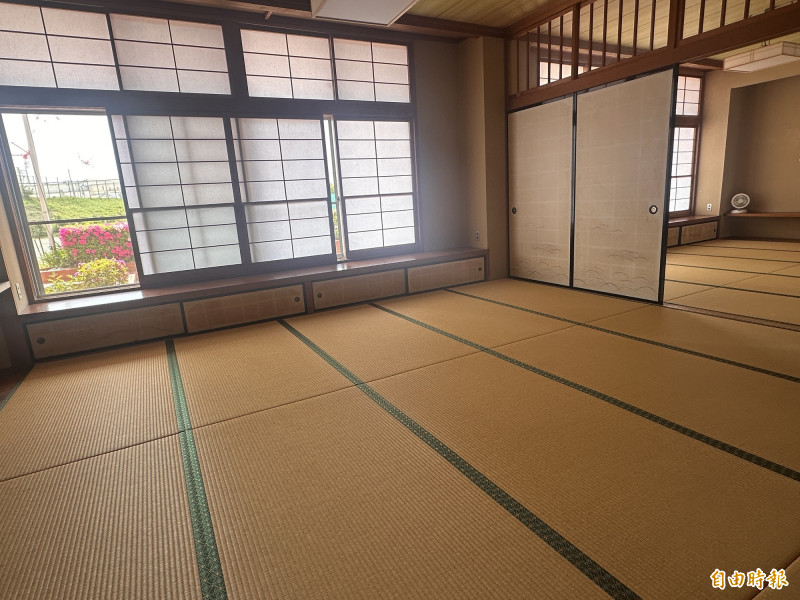豐橋中繼站和室空間。（記者盧養宣攝）