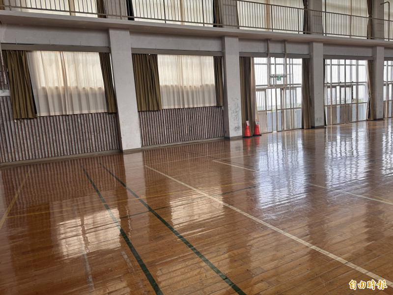 豐橋中繼站體育館。（記者盧養宣攝）