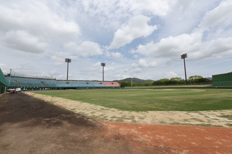 亞運棒球項目主球場豐橋市民球場。（奧會提供）