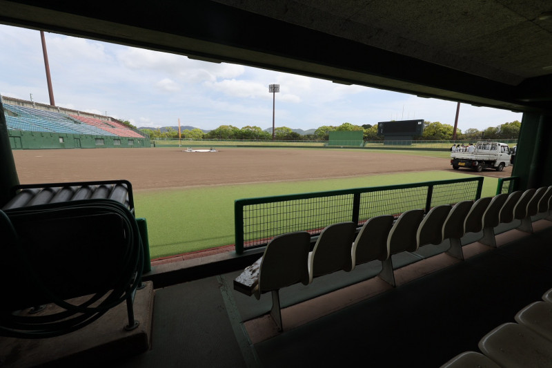 亞運棒球項目主球場豐橋市民球場。（奧會提供）