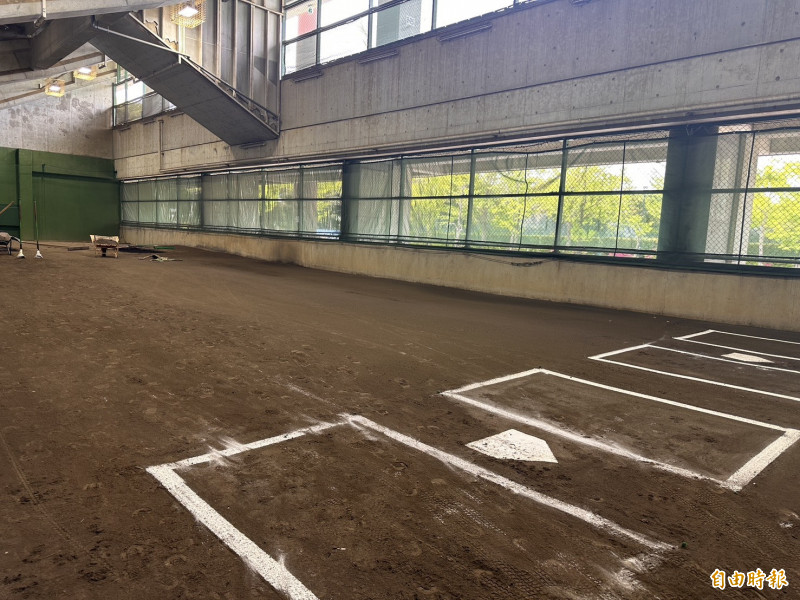 亞運棒球項目主球場豐橋市民球場。（記者盧養宣攝）