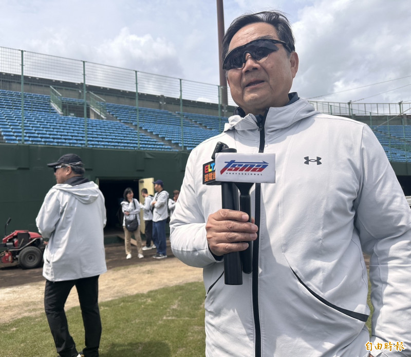 棒協選訓委員葉志仙。（記者盧養宣攝）
