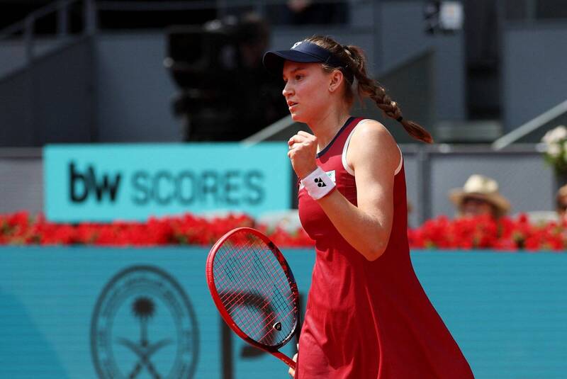 蕾巴金娜。（路透） 