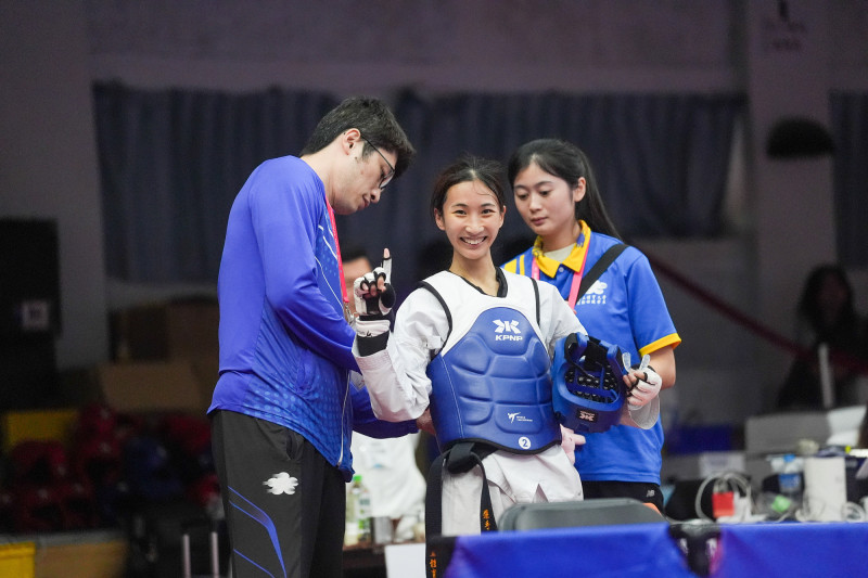 黃映瑄。（全大運辦公室提供）