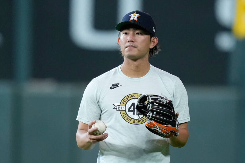 今井達也。（資料照，美聯社）