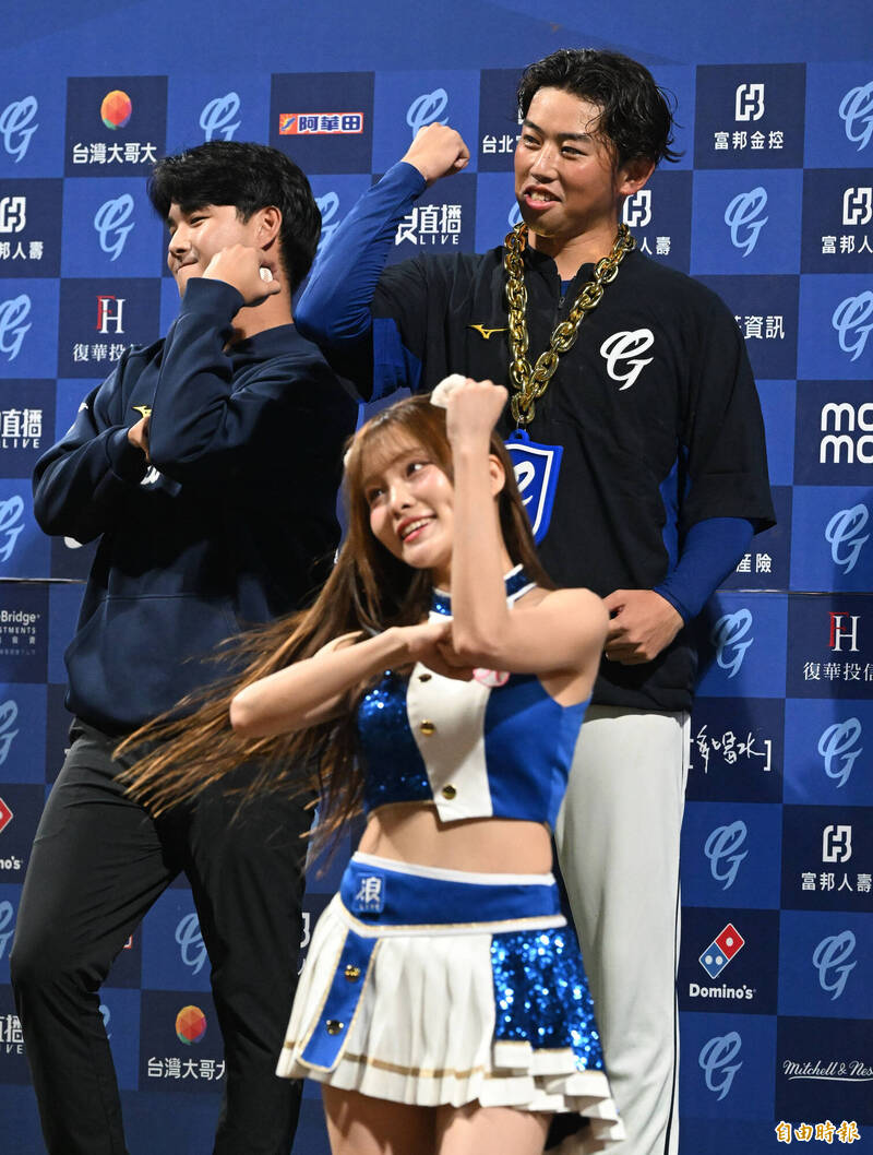 阿部雄大獲選單場MVP。（記者林正堃攝）