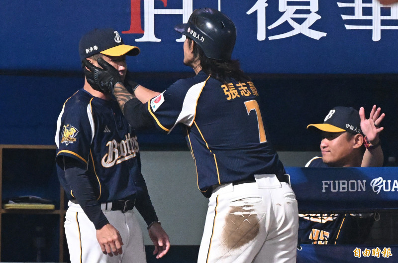 張志豪回報教練的信任。（記者林正堃攝）