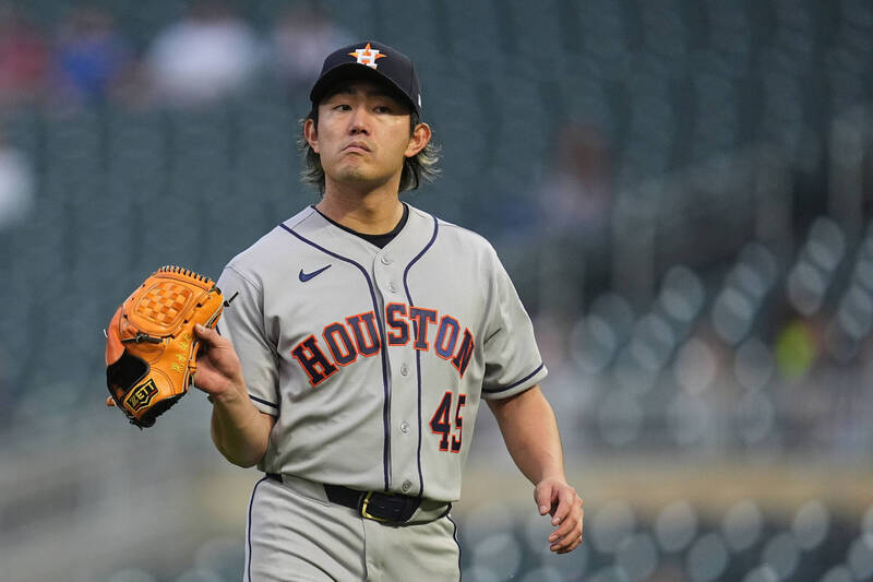 今井達也。（美聯社）