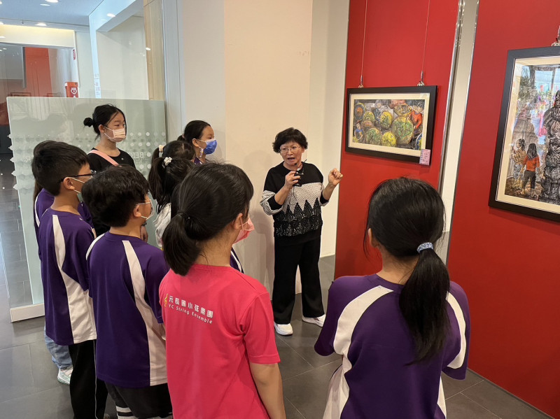 黃素蓉任職於北港文化中心，致力推動雲林海線藝文活動。（雲林縣府提供）