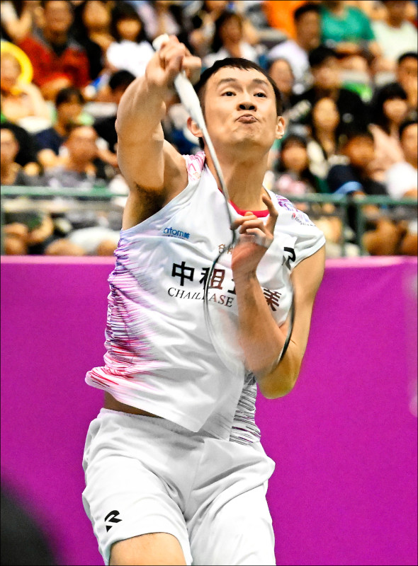 戚又仁5度對決鄭加恆全勝，晉級新加坡公開賽16強。
（資料照）