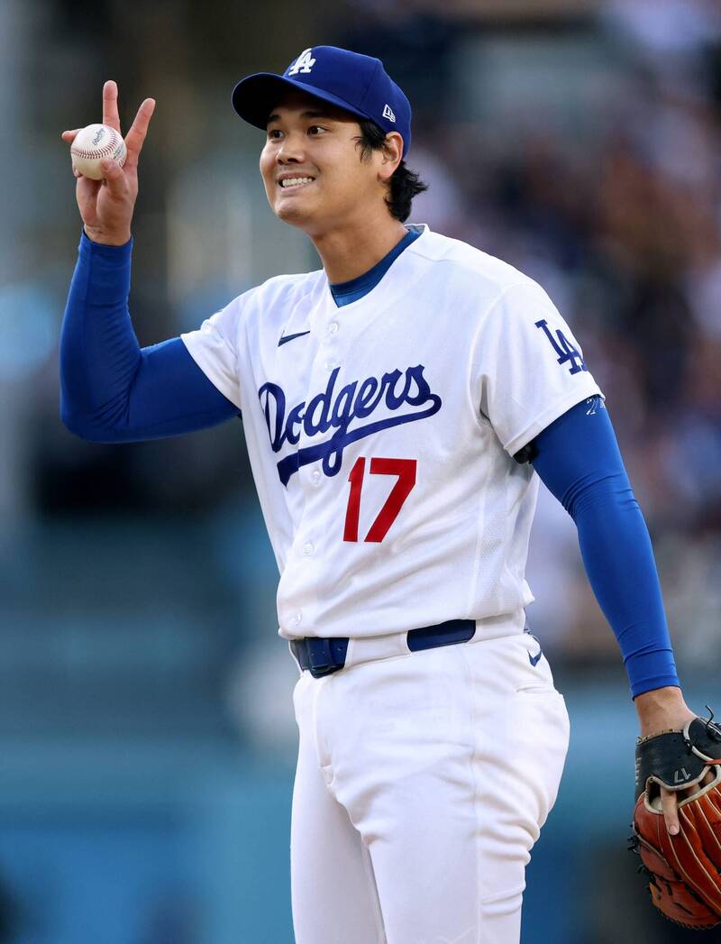 大谷翔平。（法新社）