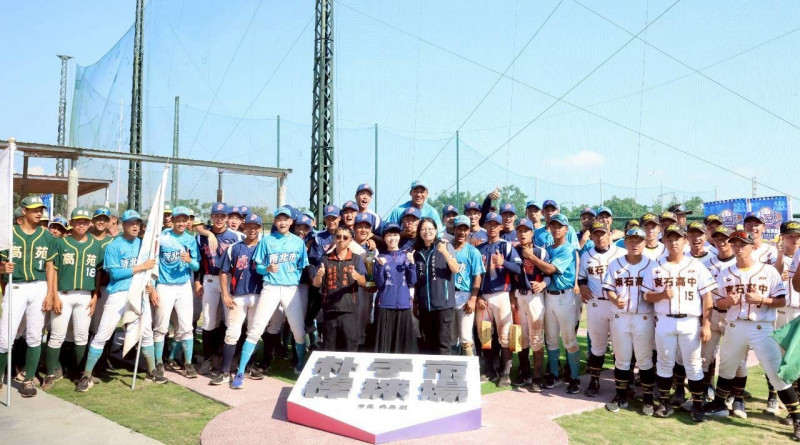 朴子市長盃全國棒球錦標賽有16支青棒隊伍參賽。（朴子市公所提供）
