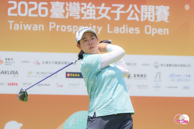 黃靖第一回合打出70桿（-2）暫並列第四。（TLPGA提供）
