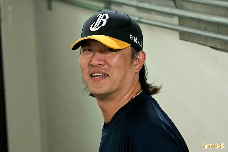 王建民。（記者林正堃攝）