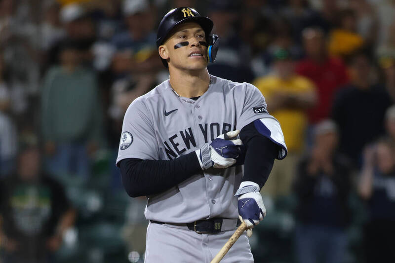 MLB》洋基惡夢悲報!MVP重砲「法官」傷勢嚴重 將長期脫離戰線 - 自由體育