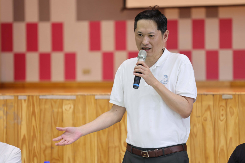 何昱奇今喊話，一位好的運動部長要有改革理想更應整合各方力量、尊重第一線意見，讓支持改革的人願意持續支持，也讓原本反對的人逐漸接受。（記者蔡淑媛攝）