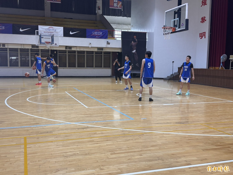 U18亞洲盃集訓。（記者盧養宣攝）