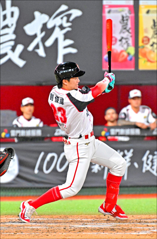 劉俊緯是龍隊內野活棋。（資料照）
