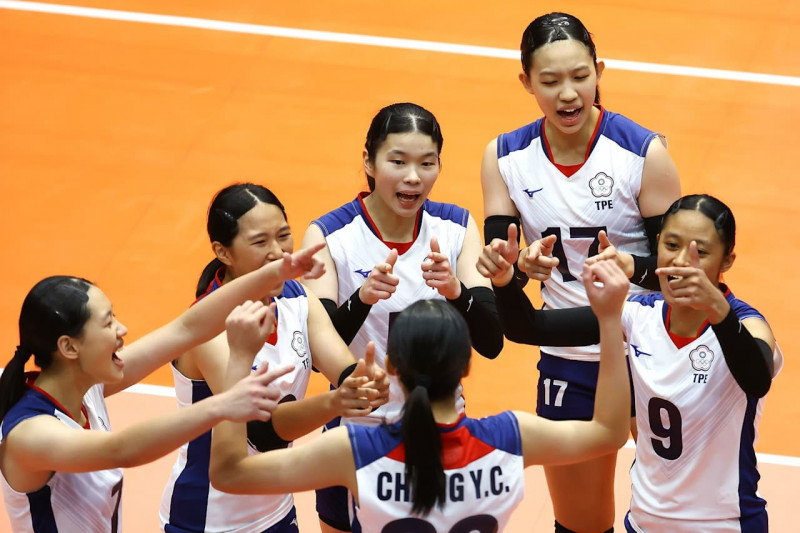 台灣女排（圖取自Volleyball World）