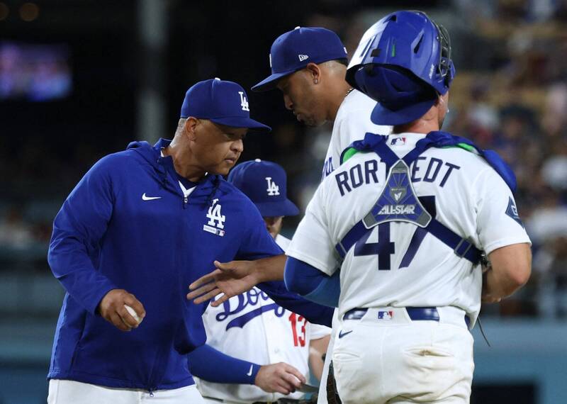 羅伯斯、狄亞茲。（法新社）