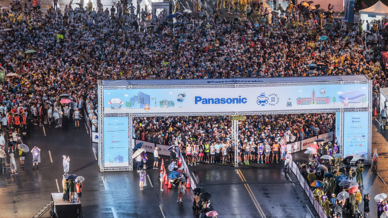 2026 Panasonic 台北城市路跑賽。（中華民國文化休閒運動協會提供）