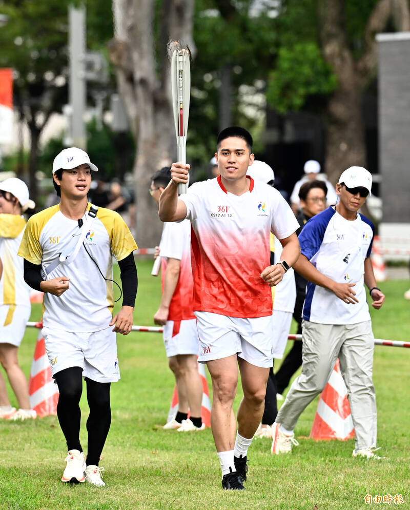 亞運前線》陳盈駿代表台灣傳聖火覺得榮幸 8強出局內心仍有憾
