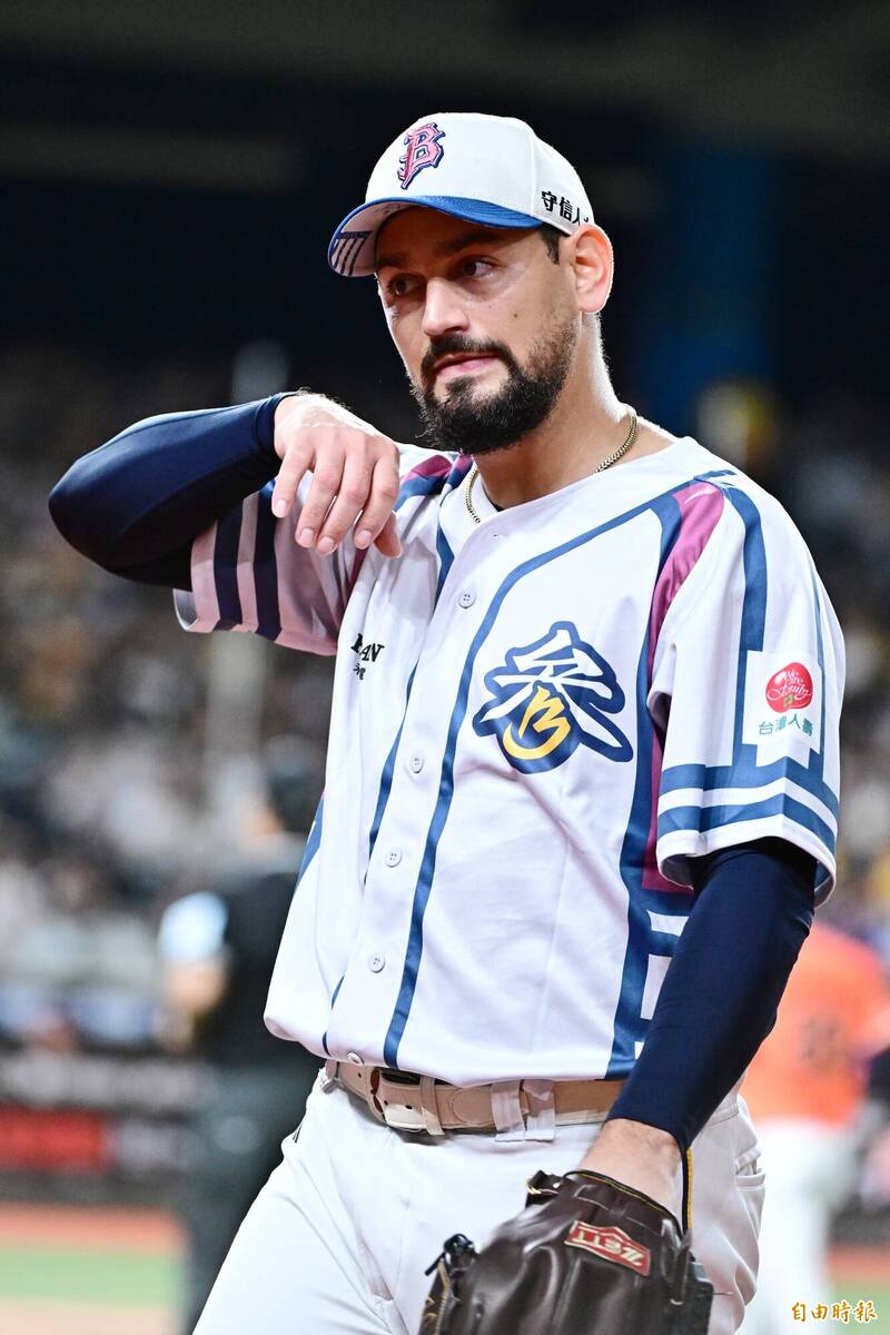 勝騎士。（記者陳逸寬攝）