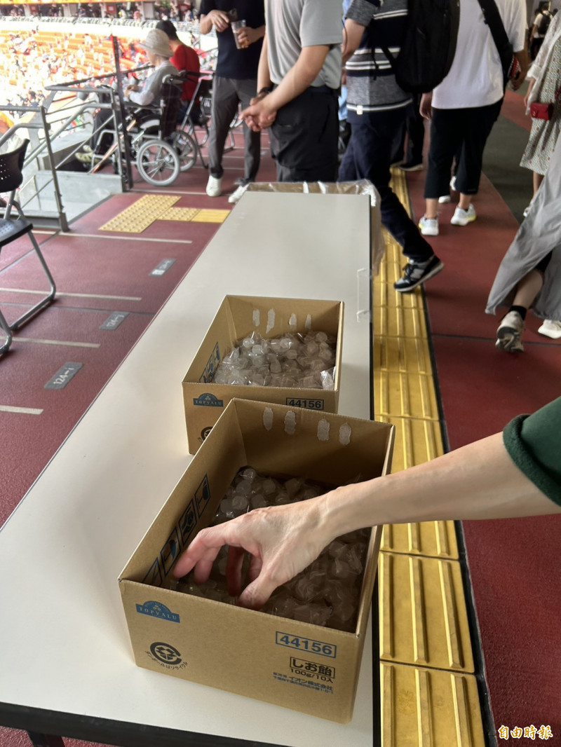 亞運官方提供糖果（特派記者吳孟儒攝）