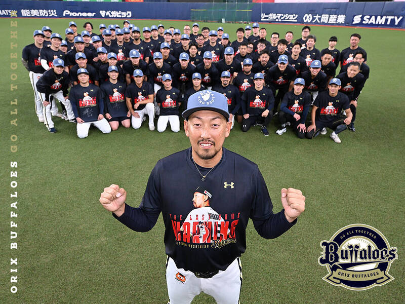 平野佳壽。（取自歐力士官方社群媒體X）