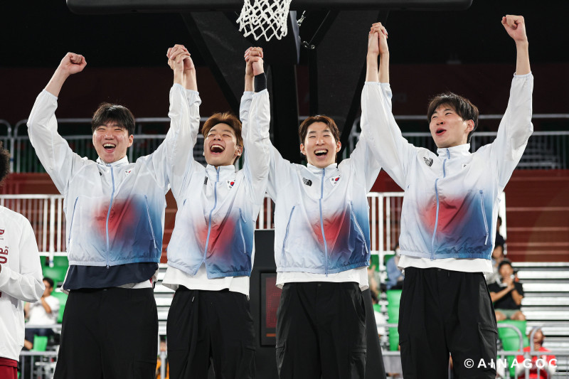 亞運3x3男子籃球南韓奪金。（名古屋亞運籌備會提供）