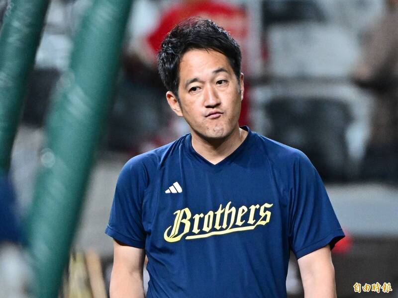 中信兄弟總教練平野惠一。（資料照，記者陳逸寬攝）