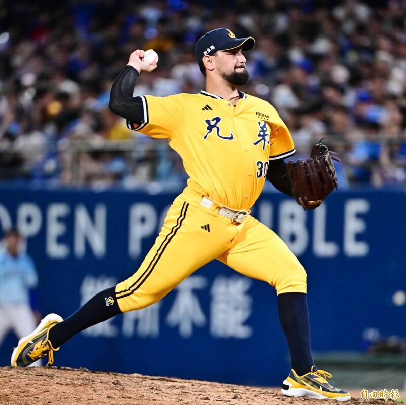勝騎士。（記者陳逸寬攝）