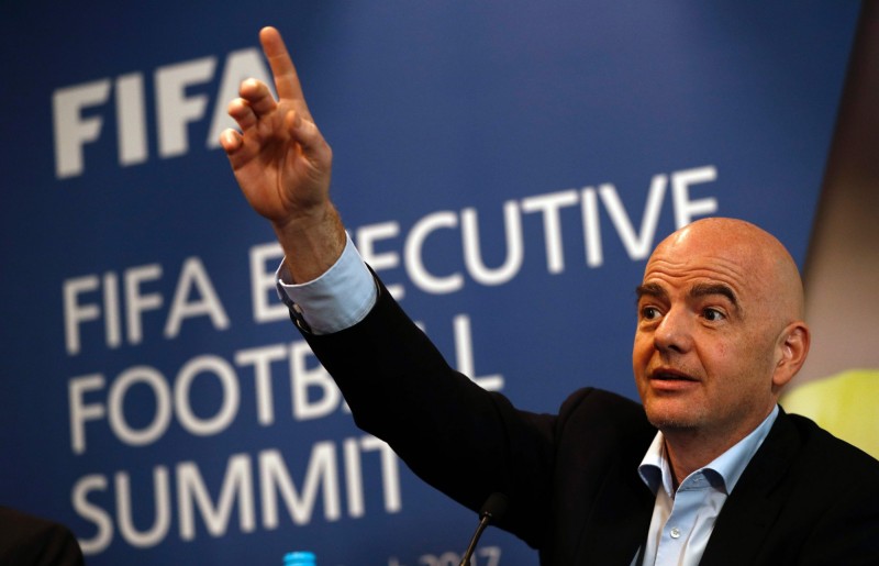 足球》FIFA主席警告川普 有入境禁令不能主辦世界盃