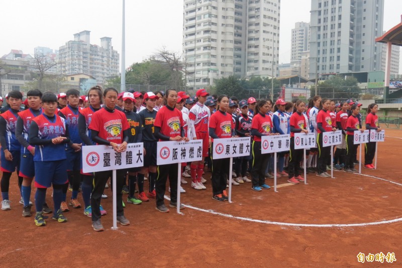 台中國際女壘球賽盼以賽代訓 助國內選手儲備實力爭奧運鬥票