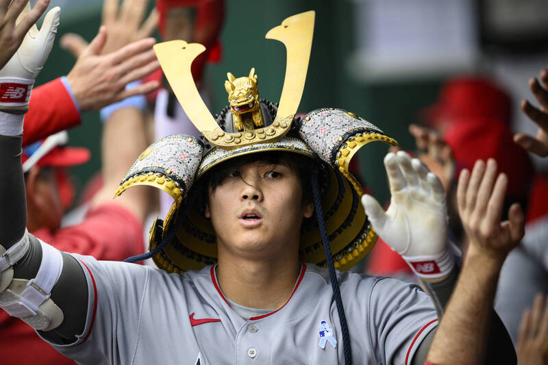 MLB》狂！大谷敲188公里音速彈創本季最速 獨居打擊雙冠王 - 自由體育