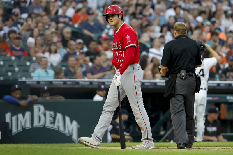 MLB》大谷不滿好球帶抱怨主審 天使延長賽驚險贏球、近7戰拿6勝 - 自由體育