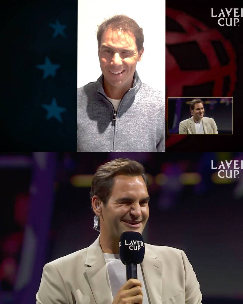 The World Team Wins Second Consecutive Laver Cup as Federer Jokingly Changes Wife to Nadal
