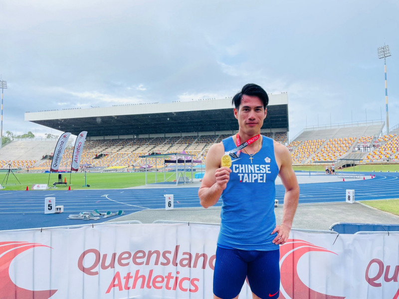 田徑》「台灣最速男」楊俊瀚拚巴黎奧運到澳洲出賽 包辦100、200雙金