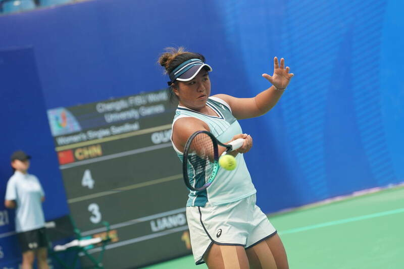網球》「小鋼砲」梁恩碩岐阜女雙奪冠 首獲ITF最高等級金盃