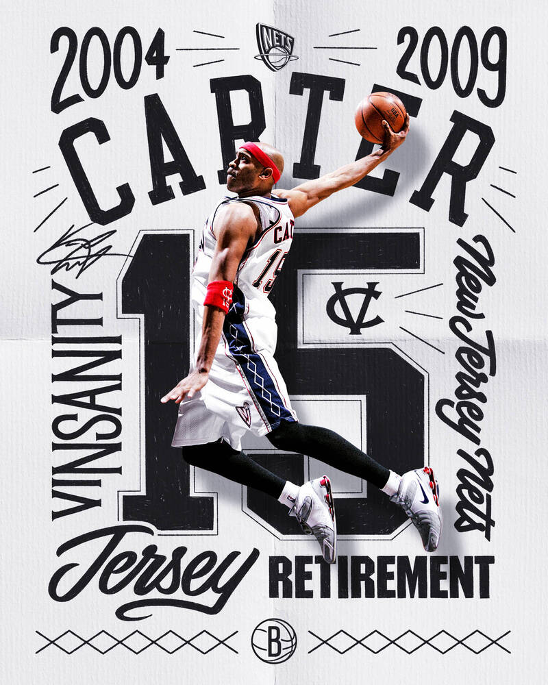 NBA》籃網將退休卡特15號球衣 Kidd送上祝福：謝謝你成就了我