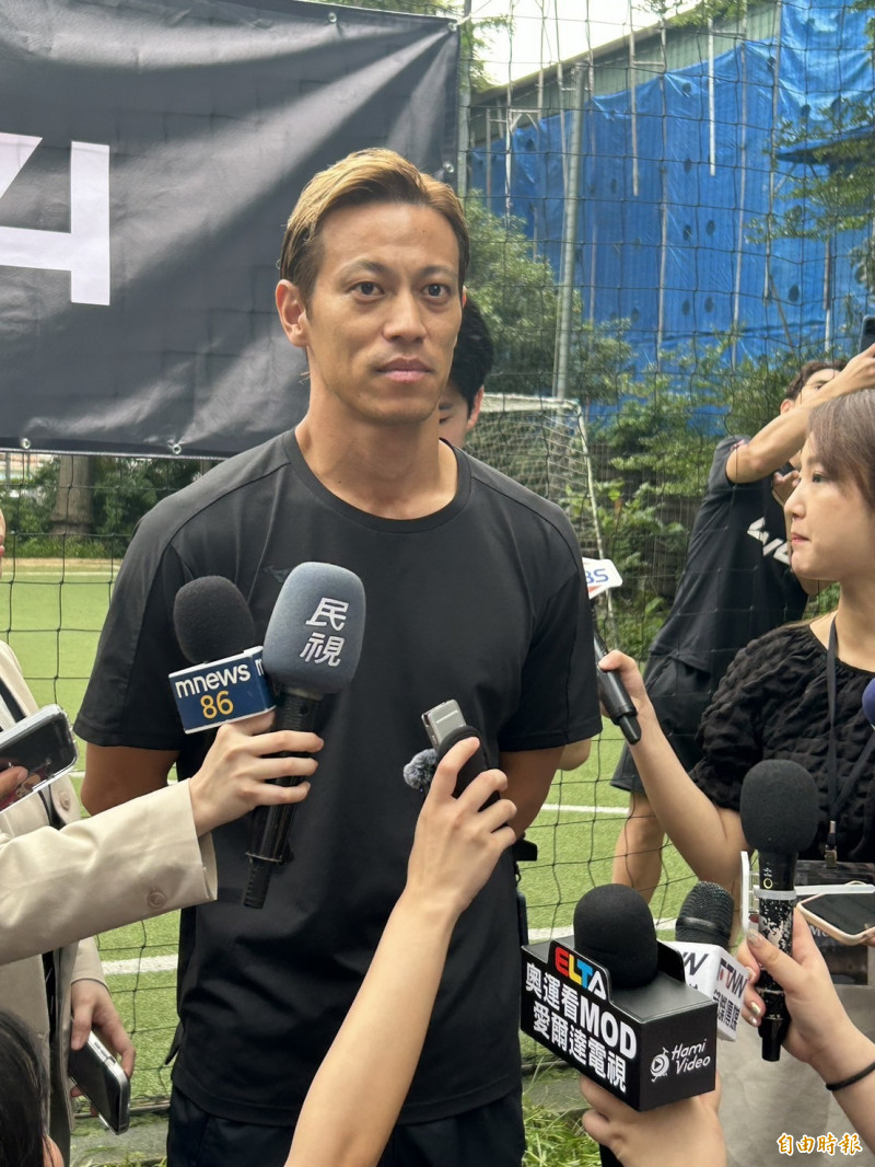 足球》日本傳奇本田圭佑提到林書豪 給台灣足球發展中肯建議