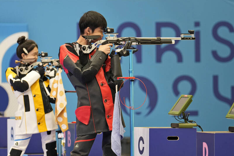 奧運射擊》本屆首金出爐   中國混雙10公尺空氣手槍奪金