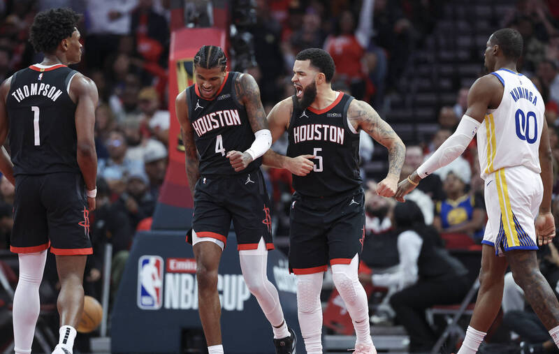 NBA》終於贏了!火箭中止對勇士15連敗 闖NBA盃4強 - 自由體育