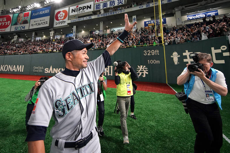 MLB》官網全票看好鈴木一朗獲選名人堂 有望挑戰野手第一人紀錄 - 自由體育