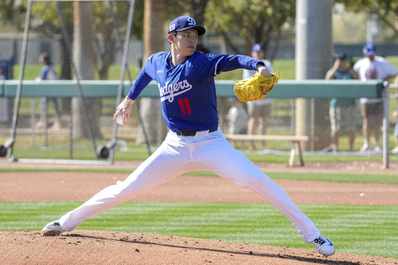MLB》佐佐木朗希模擬比賽挨轟、共投38球失1分 獲道奇教頭讚賞 - 自由體育