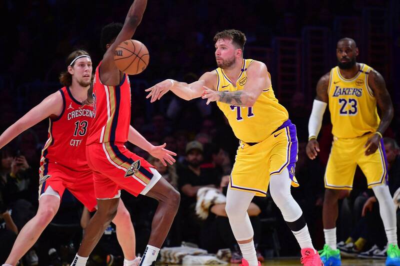 NBA》不讓詹皇5萬分紀錄夜專美於前！東契奇豪寫史上第一人偉業 - 自由體育